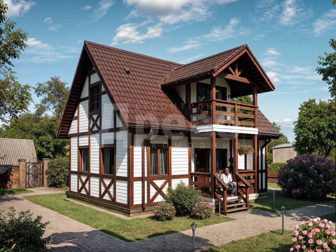 Дом проект из бруса Осирис-2