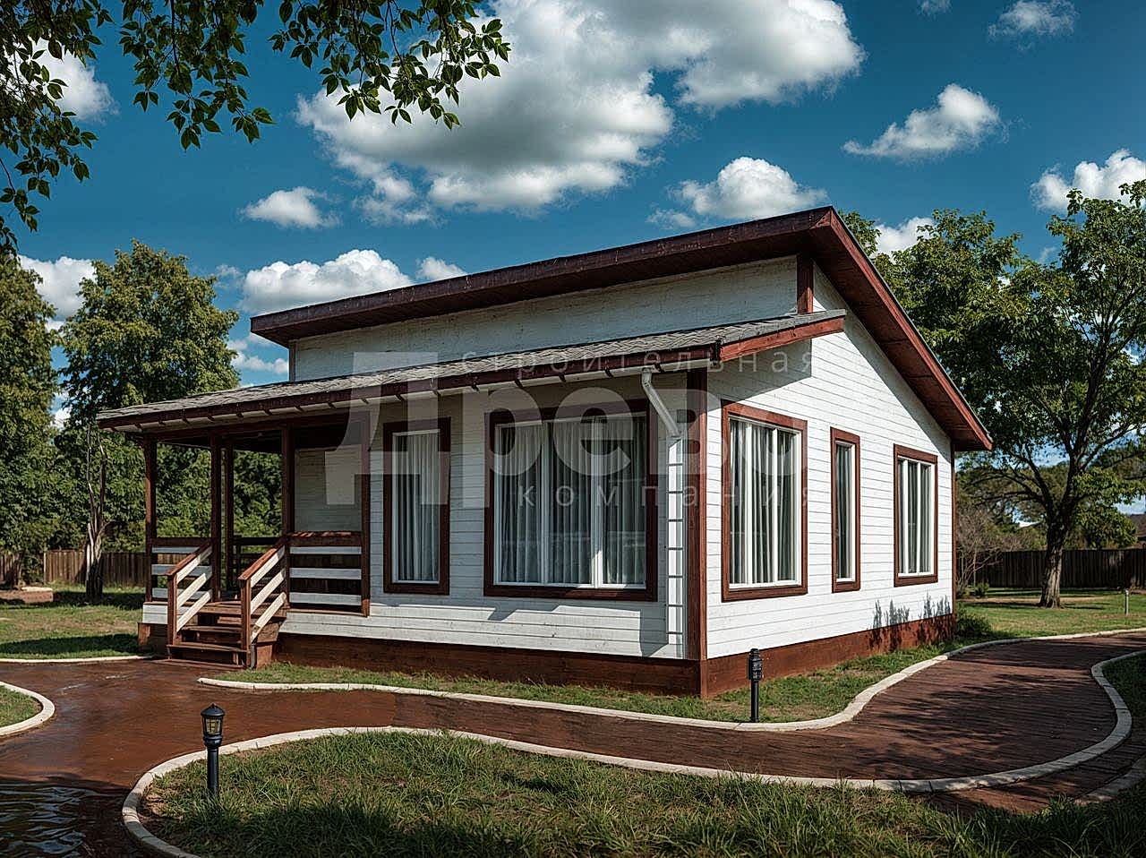 Дом проект из бруса Осирис-5