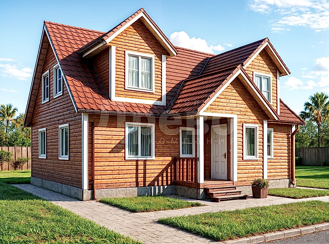 Дом проект из бруса Осирис-6