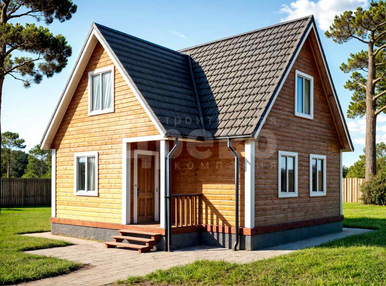 Дом проект из бруса Осирис-9