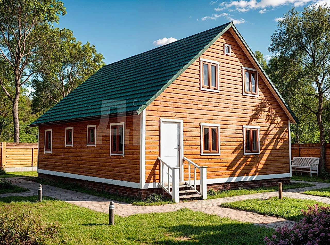 Дом проект из бруса Тор-16