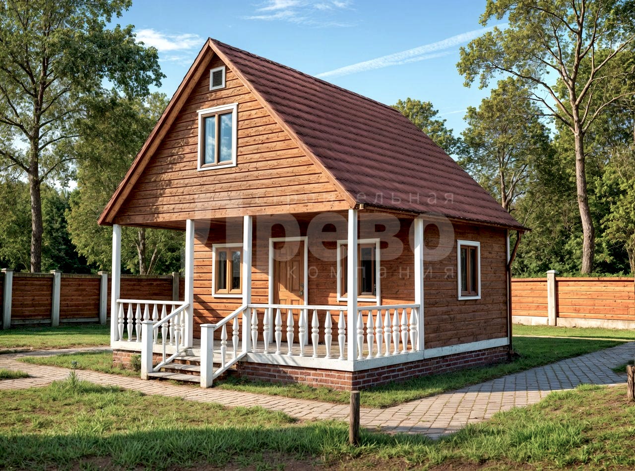 Дом проект из бруса Тор-2