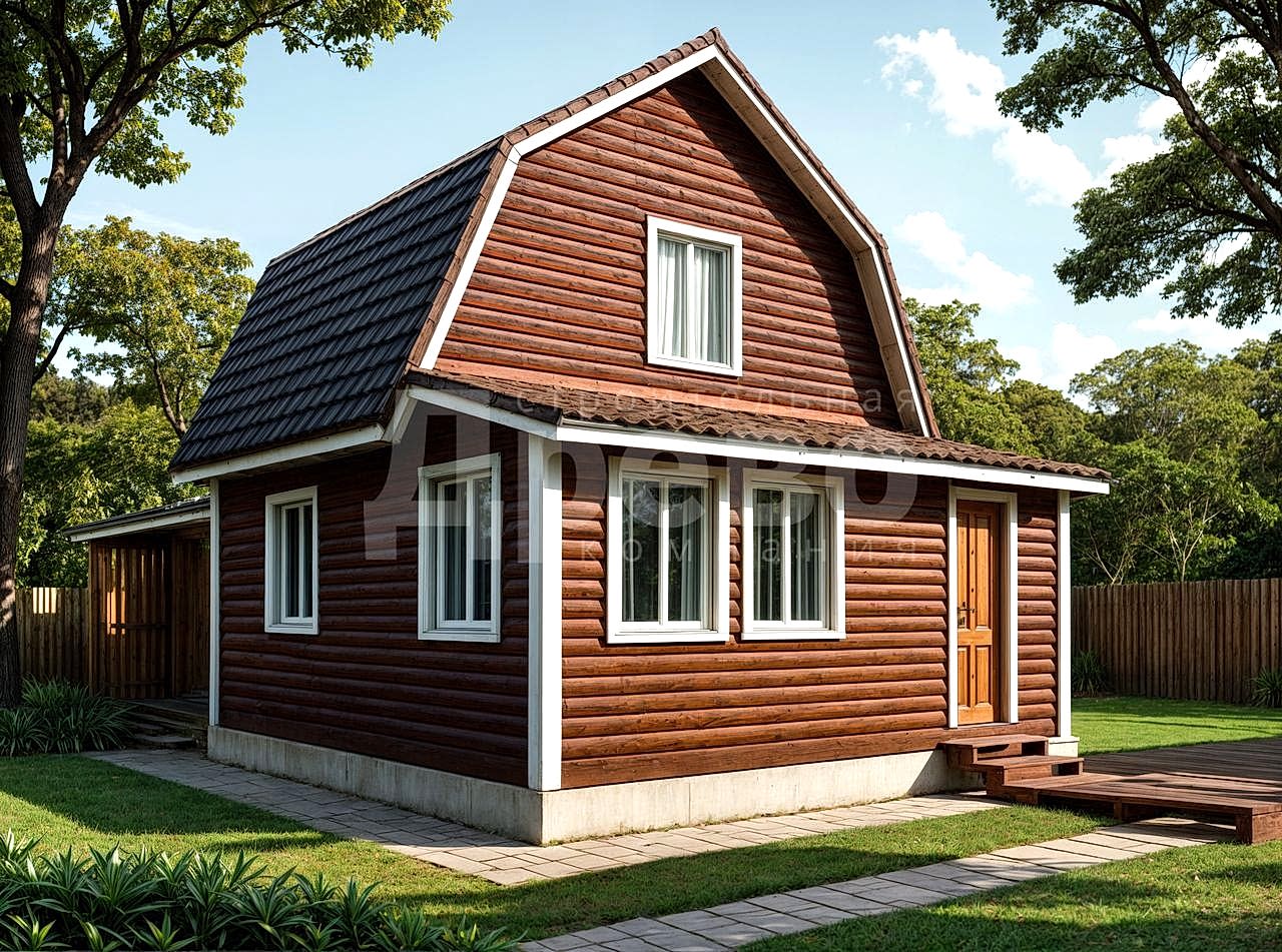 Дом проект из бруса Зевс-12