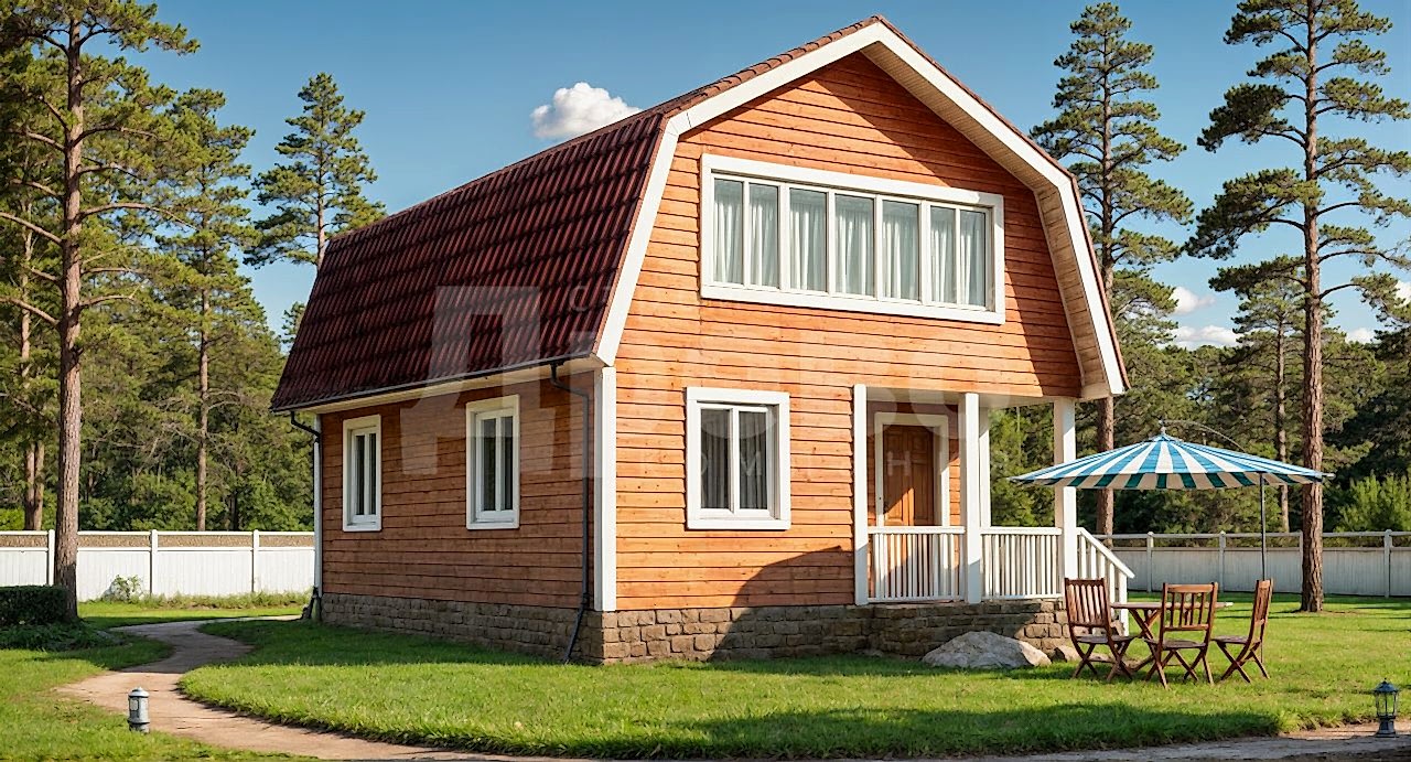 Дом проект из бруса Зевс-16