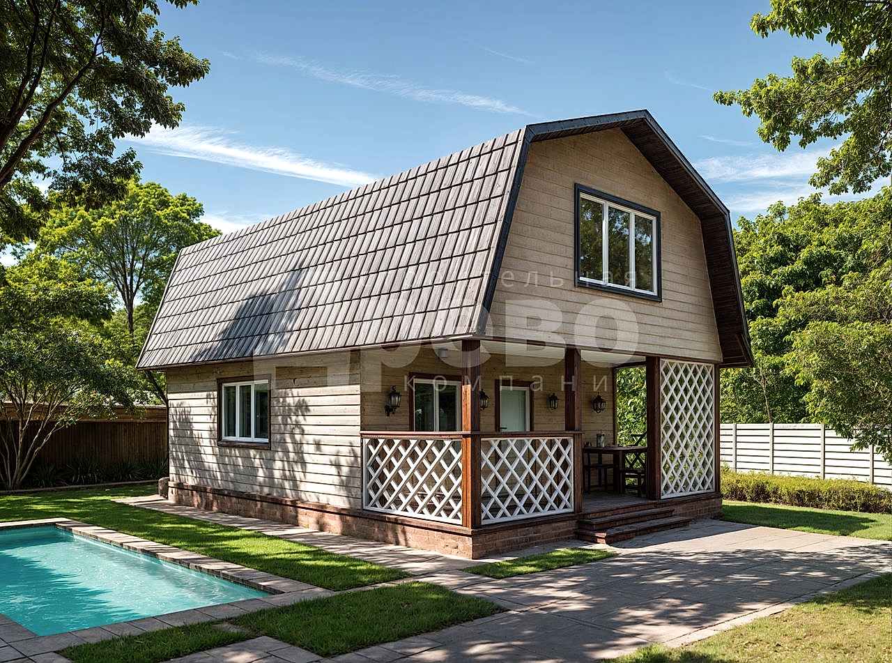 Дом проект из бруса Зевс-4