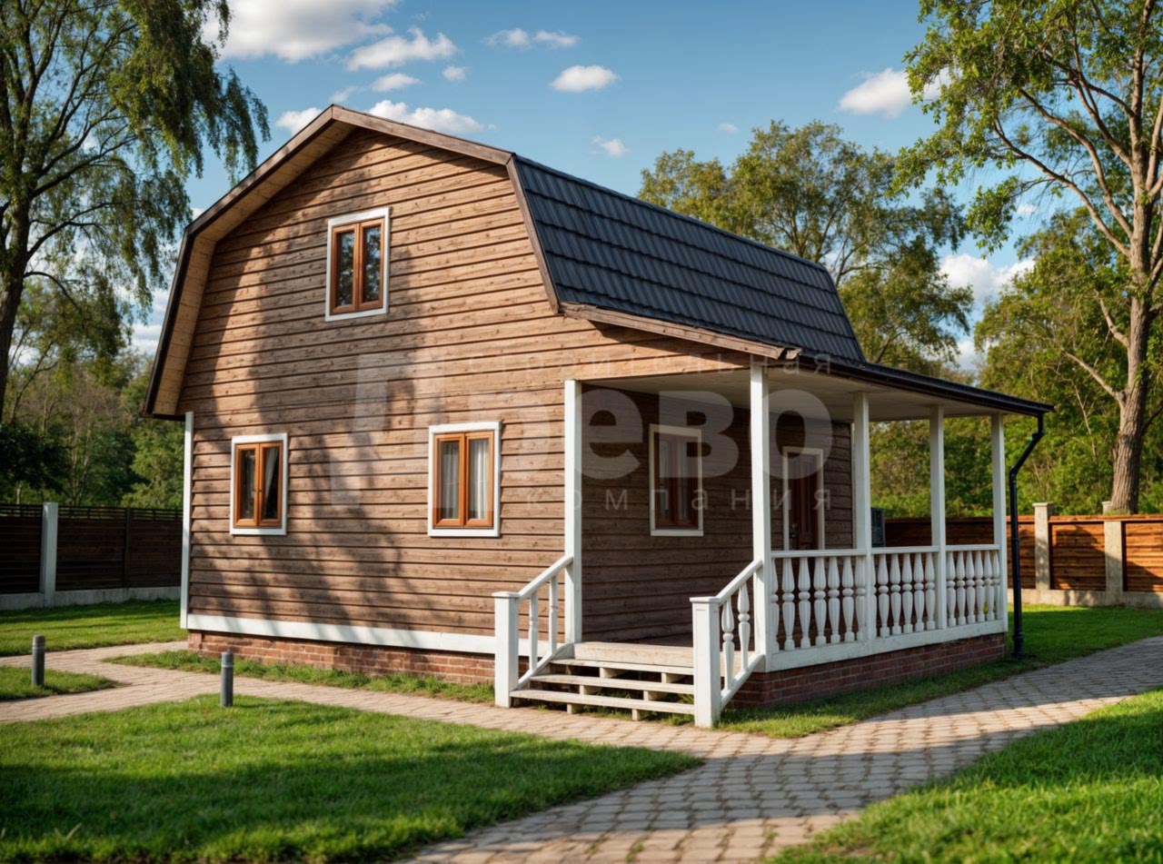 Дом проект из бруса Зевс-5