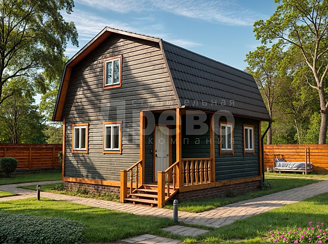 Дом проект из бруса Зевс-8