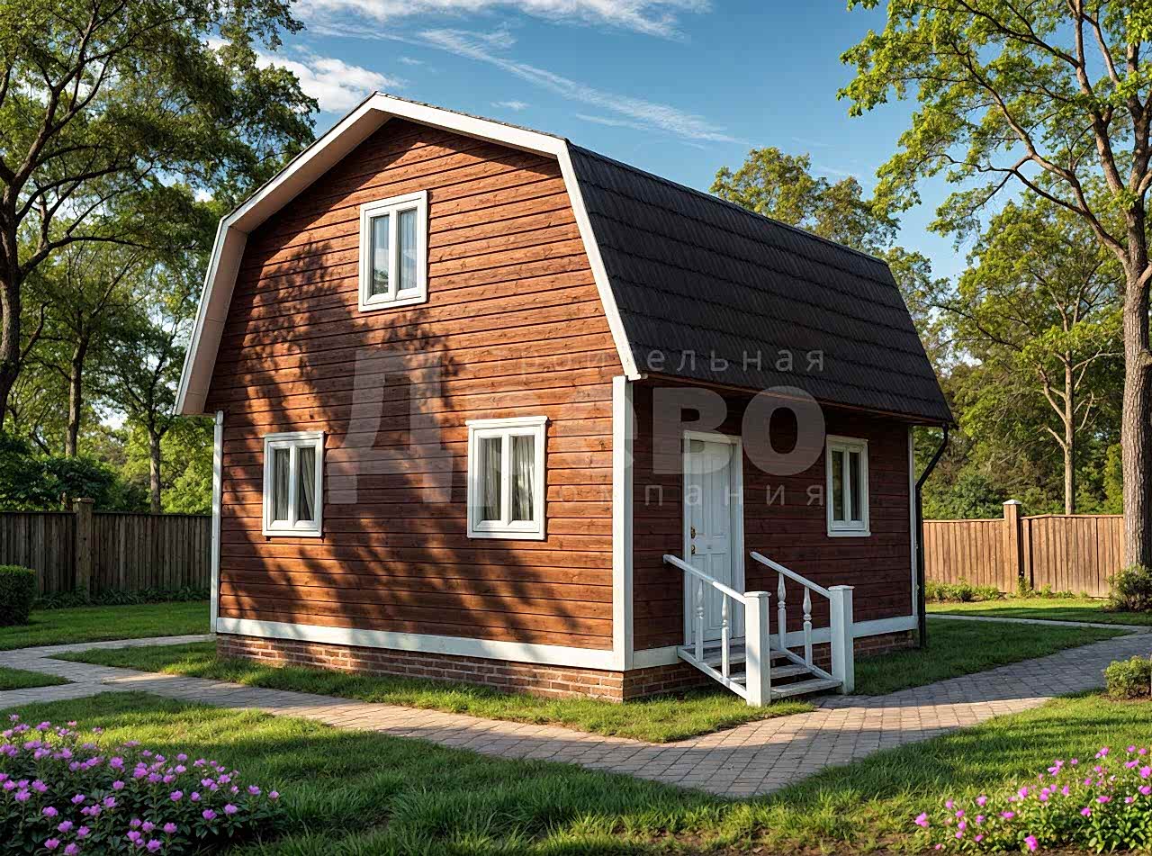 Дом проект из бруса Зевс-9