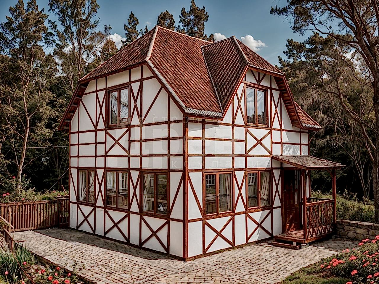 Дом проект каркасный Бремен