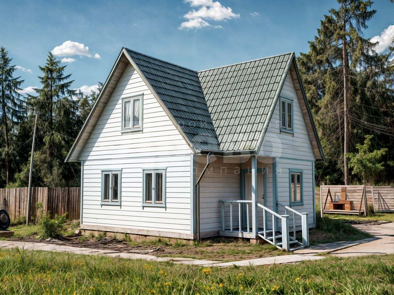 Дом проект каркасный Турку