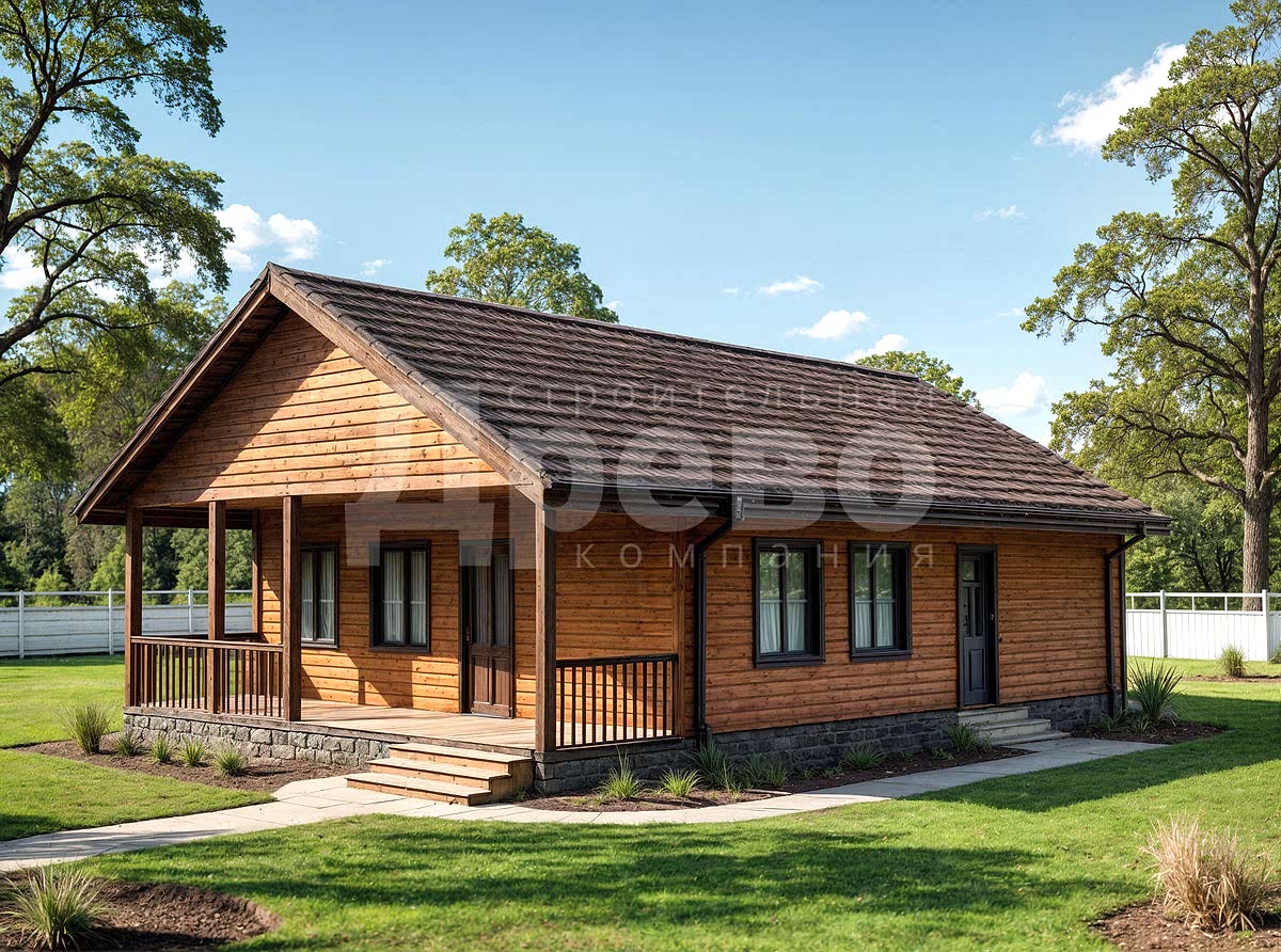 Дом проект каркасный Ж-52-115