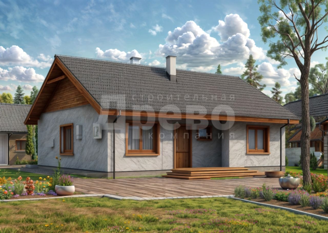 Дом проект каркасный Ж-52-144