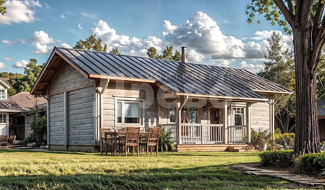 Дом проект каркасный Ж-52-184