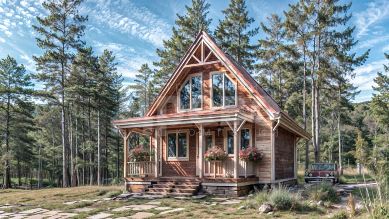 Дом проект каркасный Ж-52-189