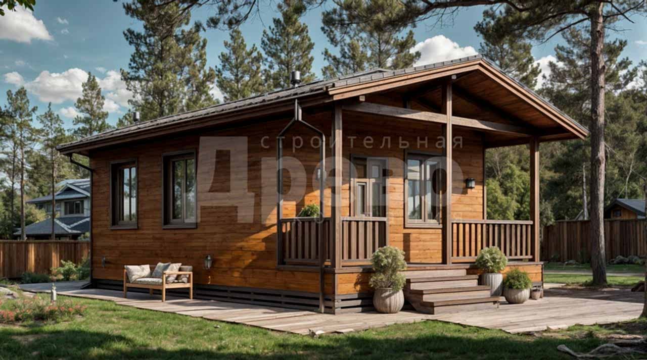 дом проект каркасный Ж-52-297