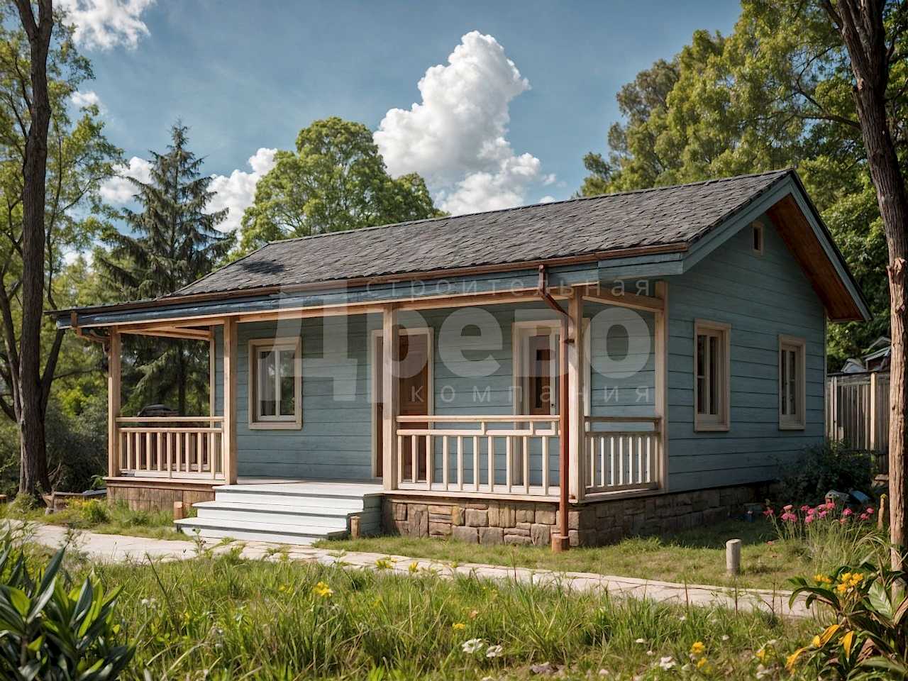 дом проект каркасный Ж-52-298