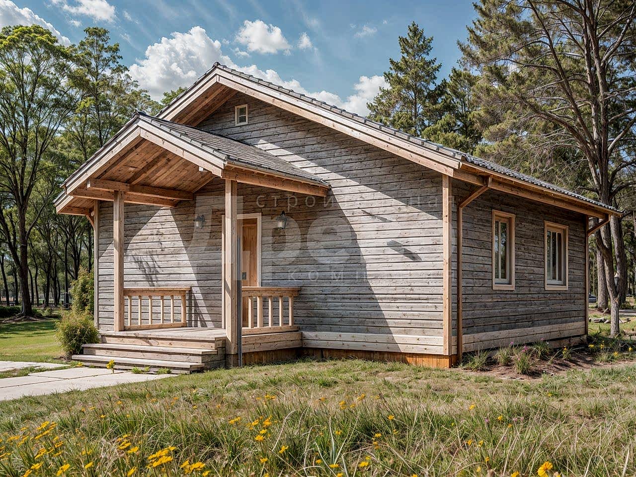 дом проект каркасный Ж-52-314