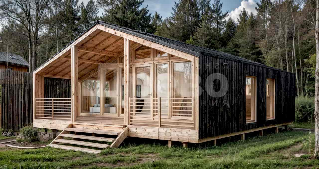 дом проект каркасный Ж-52-318