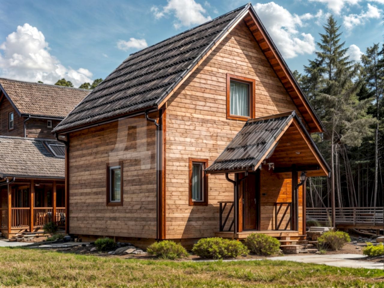 дом проект каркасный Ж-52-323