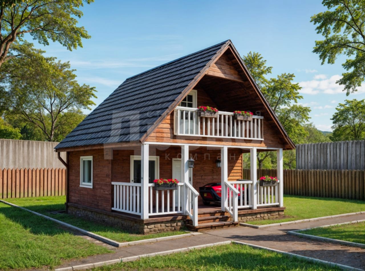 дом проект каркасный Ж-52-324